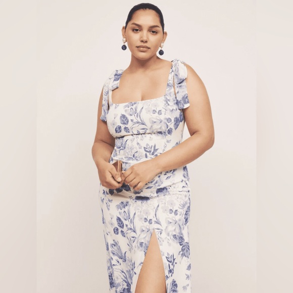 Reformation NWT Twilight Dress in Lucerne Floral Sz 14 - Picture 6 of 15